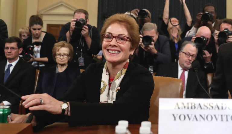 'I mean, I — I don’t think I have such powers': Yovanovitch pushes back on Trump live-tweet during testimony