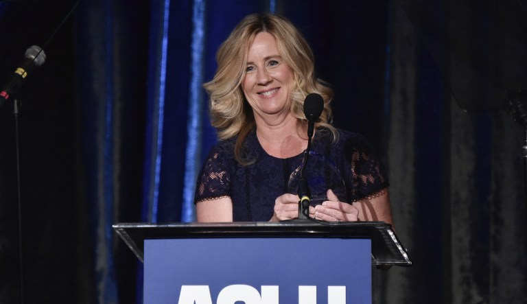 Christine Blasey Ford honors Anita Hill and Colin Kaepernick in ACLU courage award acceptance speech
