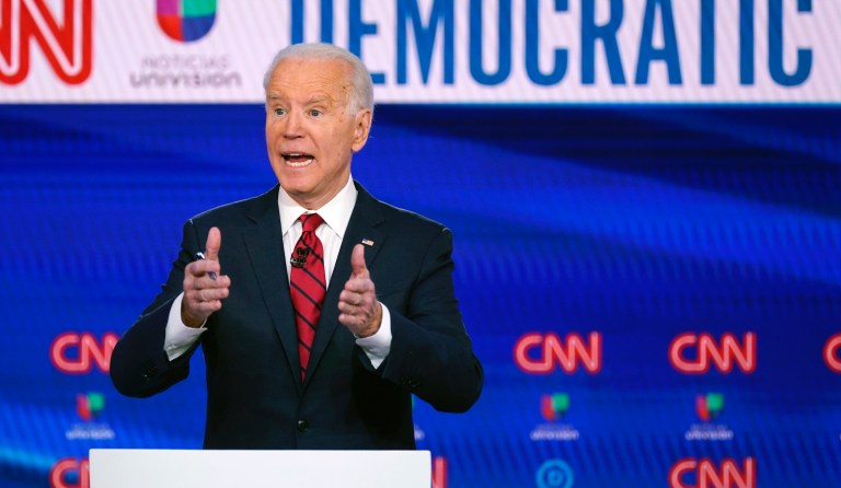 Biden blasts Trump immigration edict