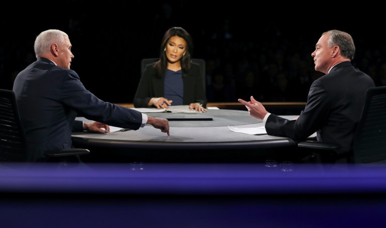 Kamala Harris faces off with vice president who killed it during his 2016 debate