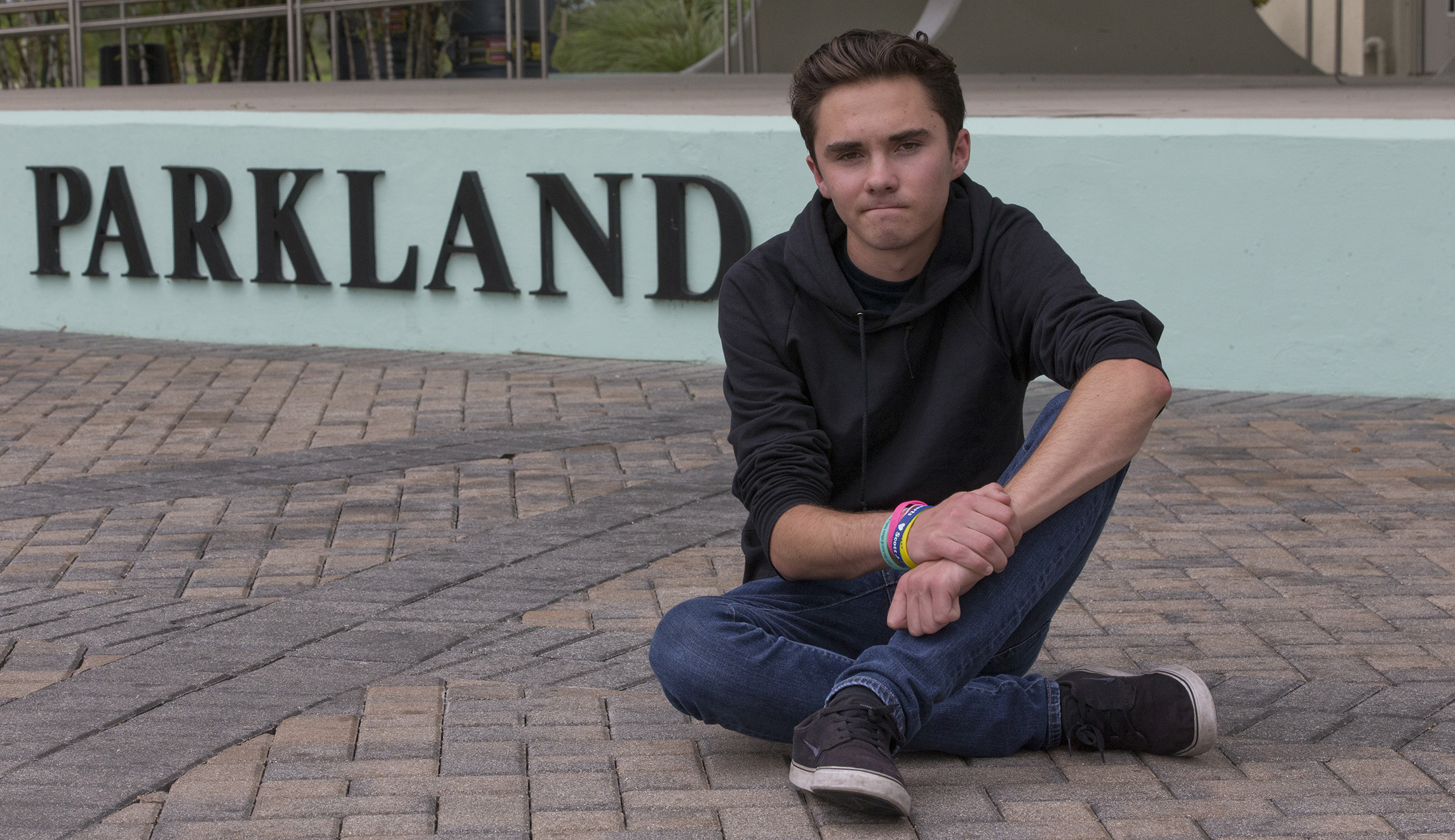 David Hogg gets ‘swatted’