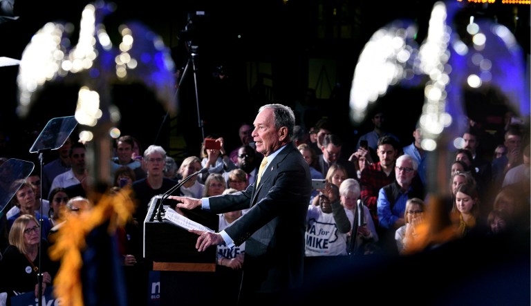 Bloomberg's centrist path could depend on converted Republicans