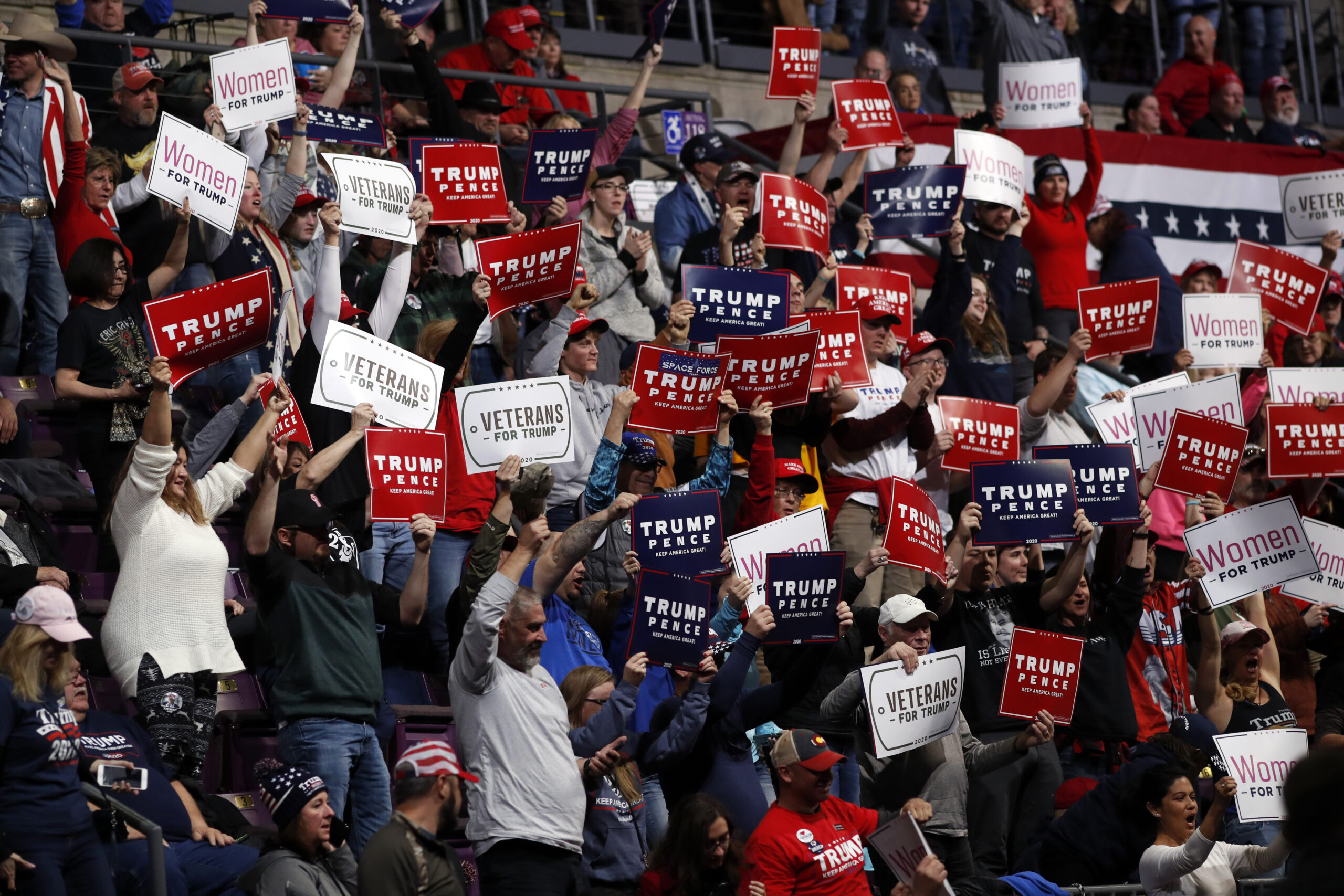 More than 18,000 Democrats have attended Trump rallies this year