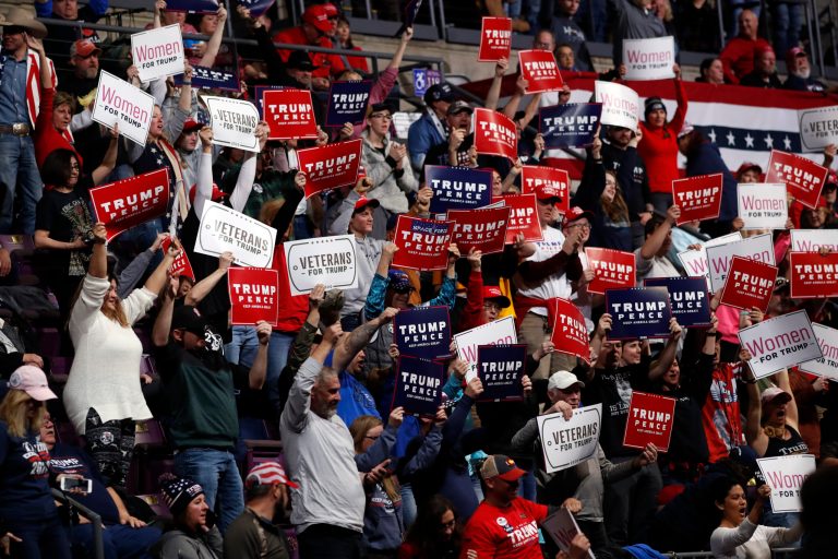 More than 18,000 Democrats have attended Trump rallies this year