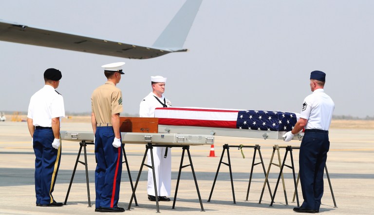 Myanmar repatriates remains of American servicemen believed to have died in WWII
