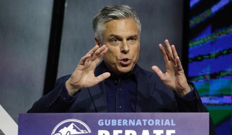 Jon Huntsman behind in bid to reclaim Utah governorship