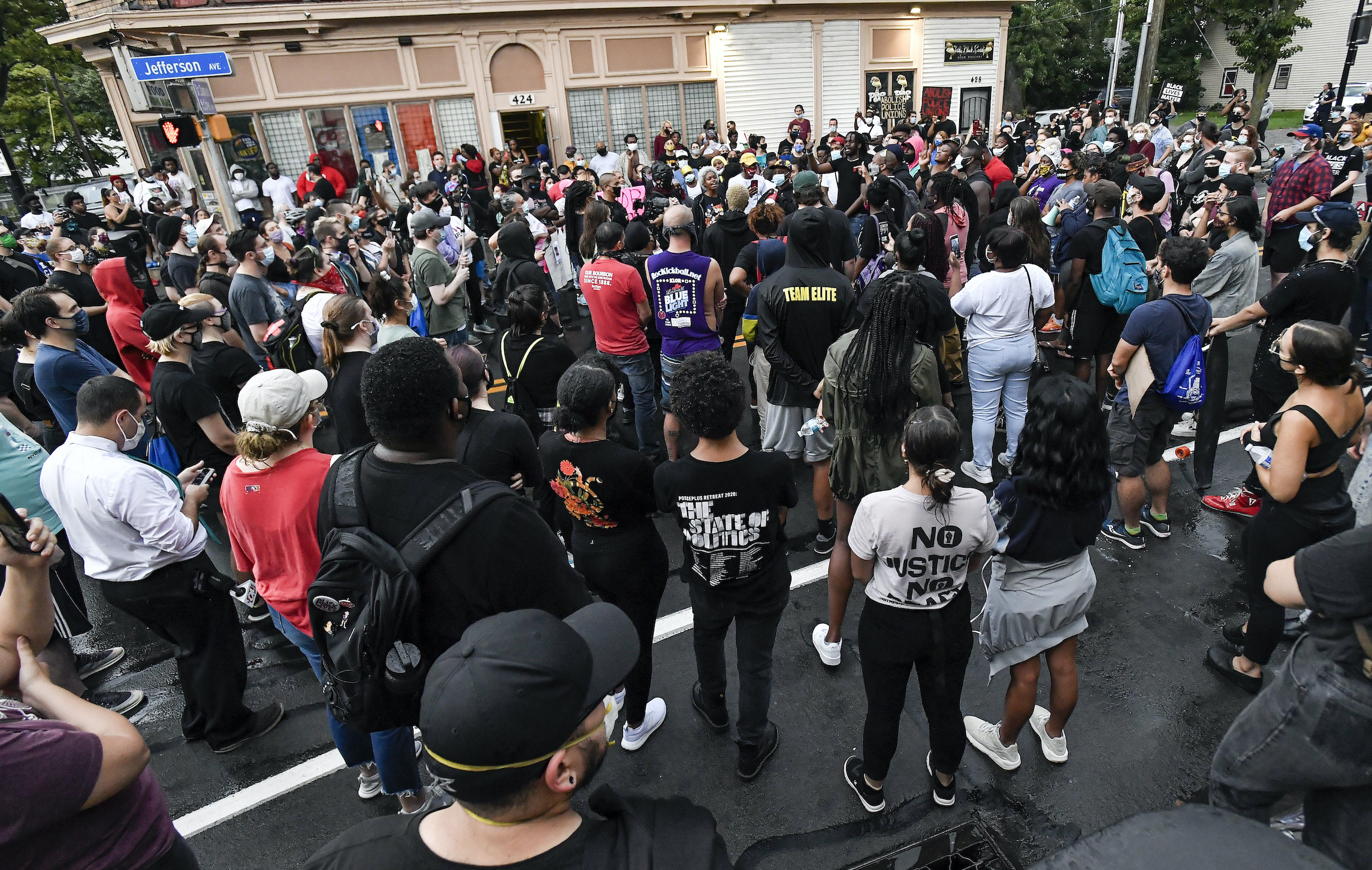 Nine arrested after protests erupt in Rochester over body cam footage of Daniel Prude arrest