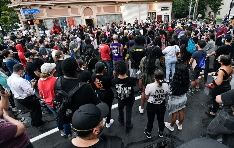 Nine arrested after protests erupt in Rochester over body cam footage of Daniel Prude arrest