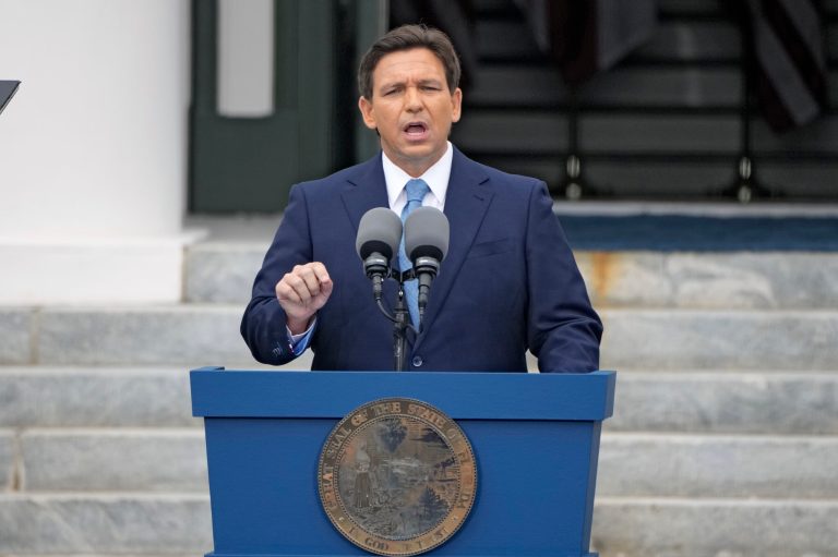 DeSantis takes shot at ‘floundering federal government’ after being sworn in for second term