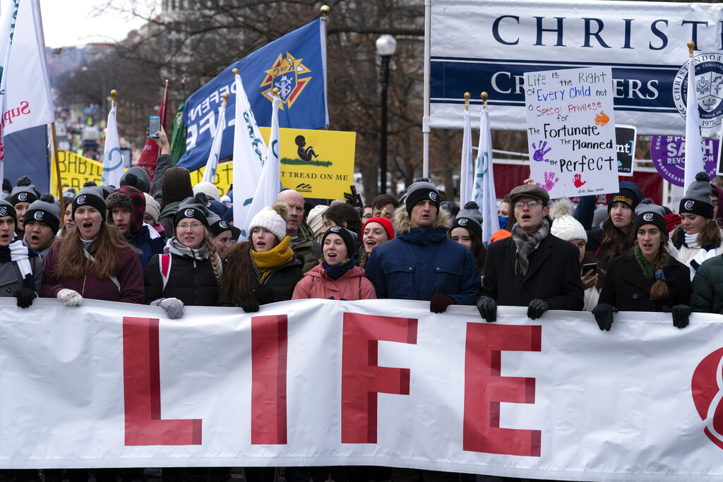‘Far from complete’: March for Life charts new course 50 years after<i> Roe</i>