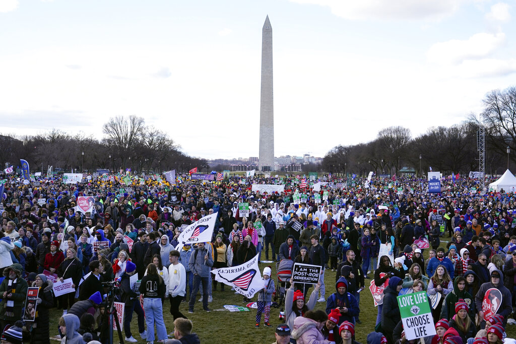 March for Life draws huge crowds on <i>Roe v. Wade </i>anniversary despite enthusiasm concerns