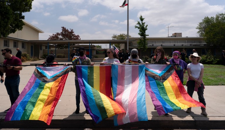 In Los Angeles, teachers unions push a week of ‘coming out’ for children
