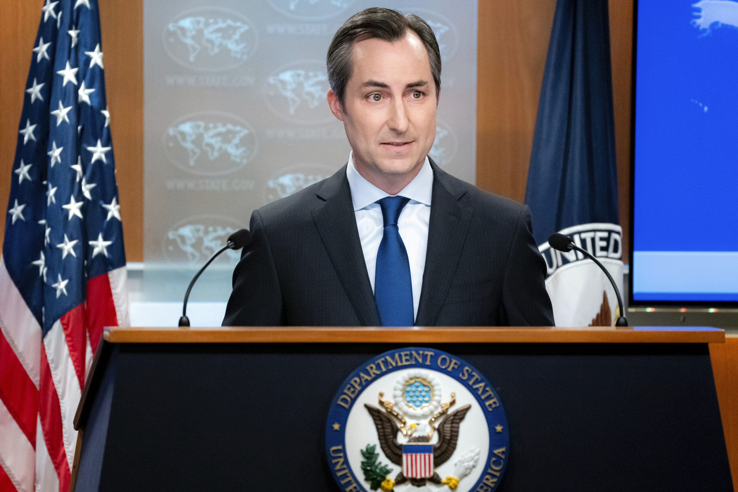 State Department rejects notion that Palestinians should be resettled outside Gaza