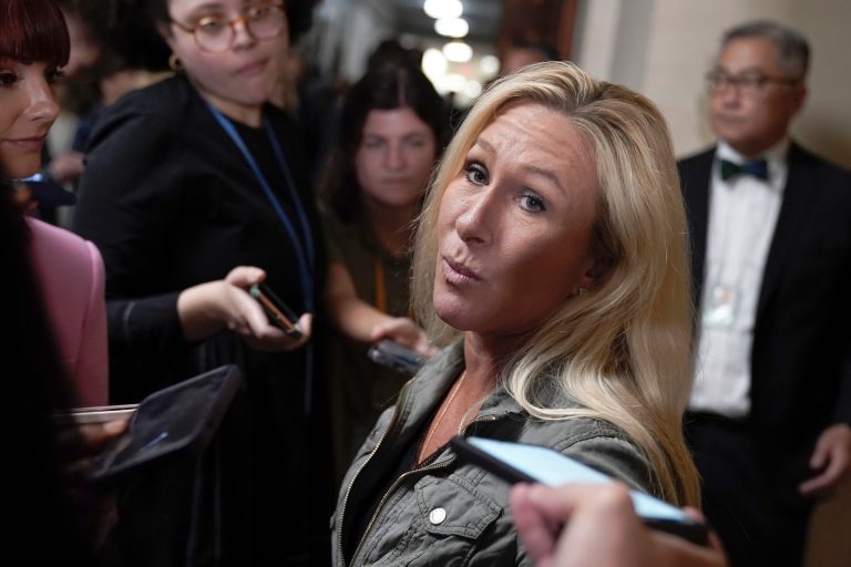 MTG warns Speaker Johnson’s ‘grace period is over’ as he returns to appropriations mess