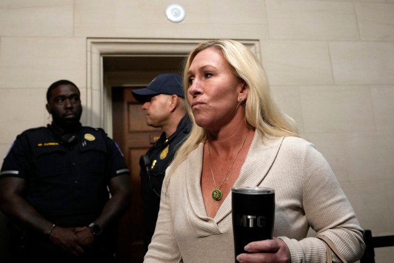 MTG in Iowa makes strong case for Trump — and the vice president slot