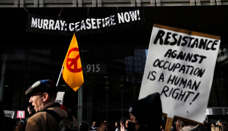 You can’t call for ceasefire and genocide in the same breath