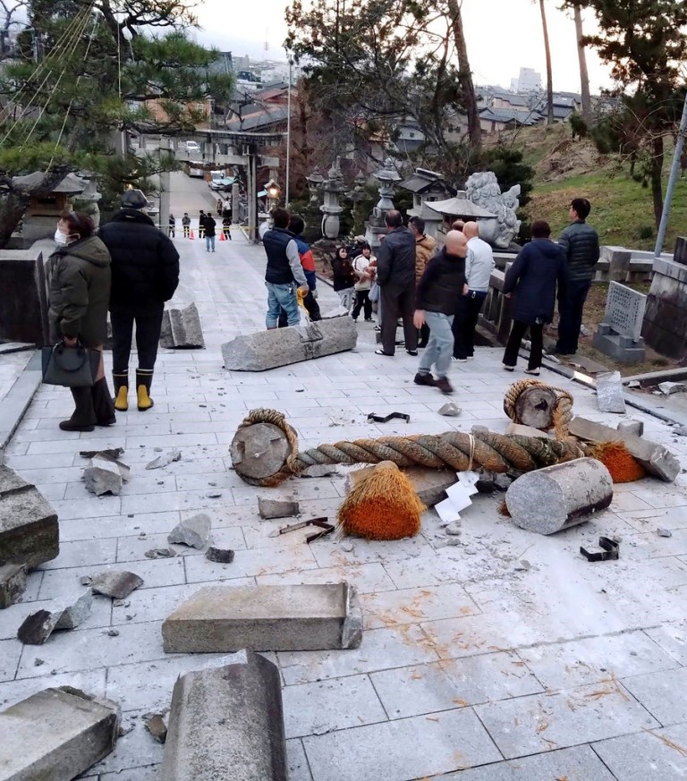 Japan orders tsunami evacuations after series of earthquakes