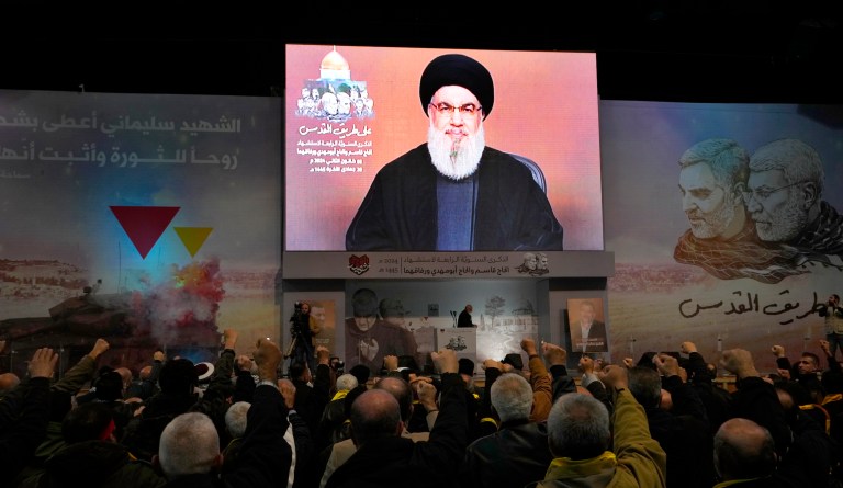 Hezbollah leader Nasrallah warns killing of Hamas official in Lebanon ‘will not go unanswered or unpunished’