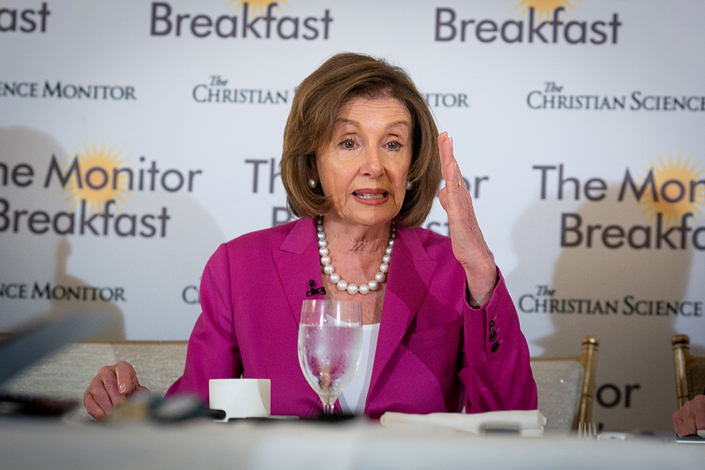 Pelosi: 80% of Trump’s focus is on infrastructure