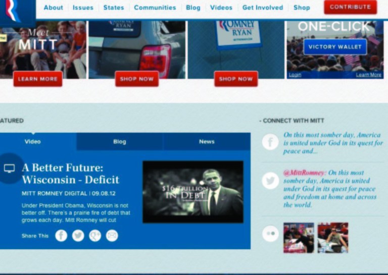 9/11 bumped by gay flag, Michelle money plea on Obama site