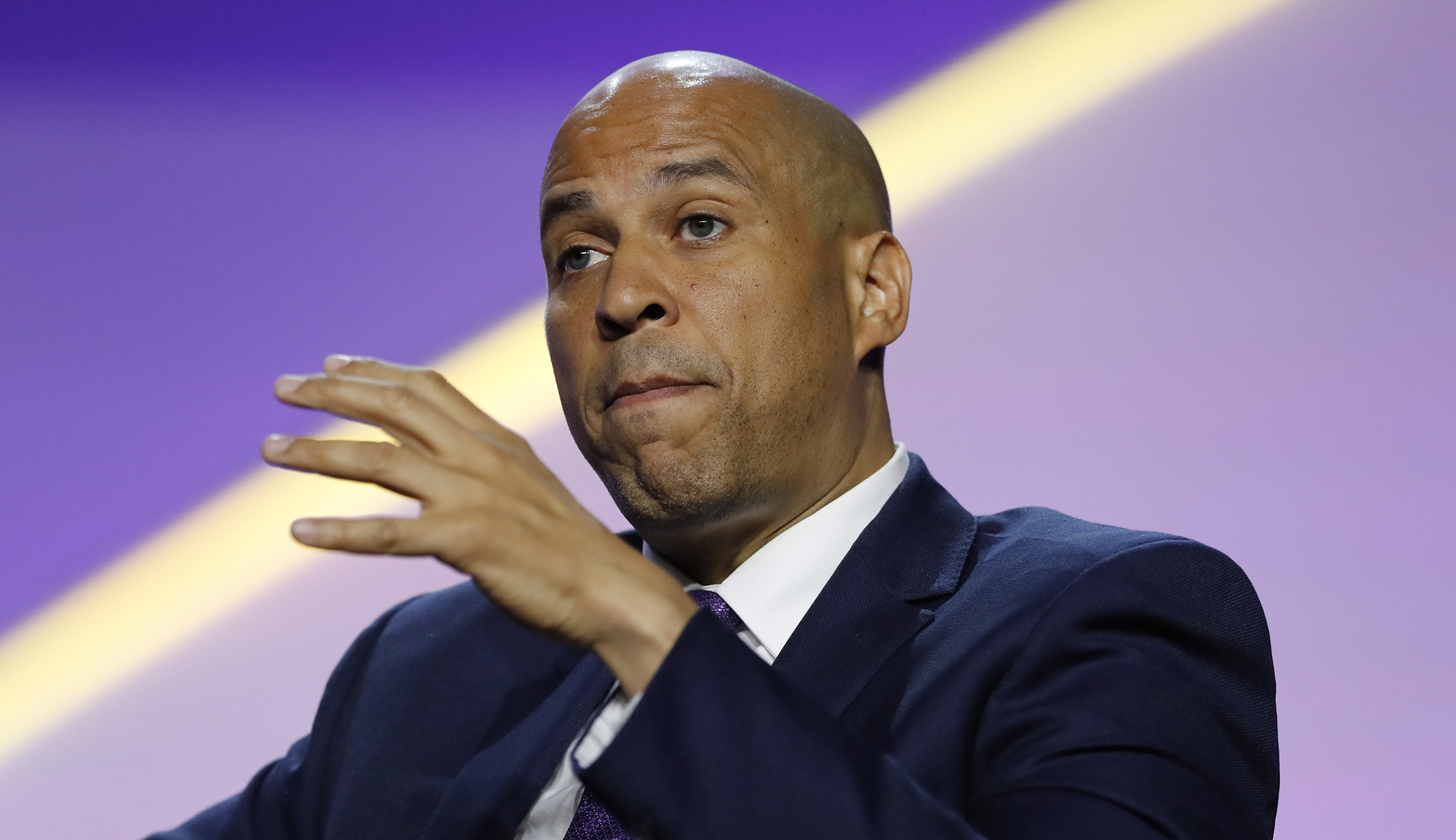 Cory Booker says ‘we should be angry’ over Trump election victory