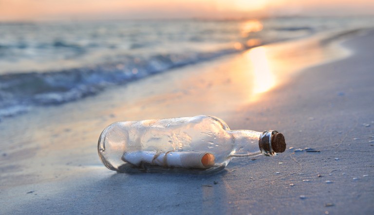 Man receives response to childhood message in a bottle 9 years later and a continent away