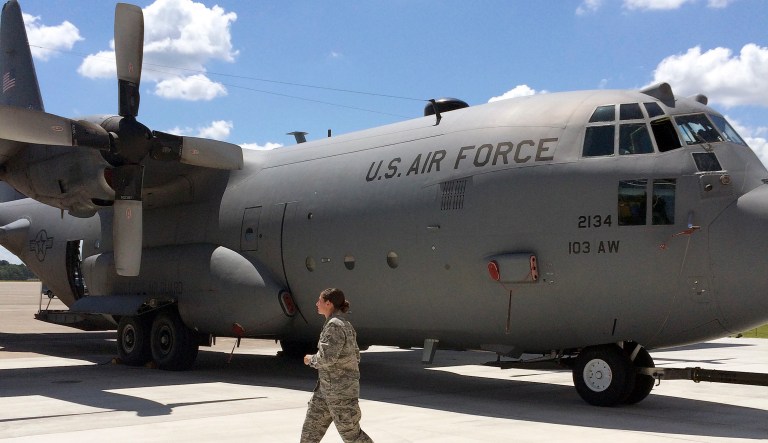 Search underway for airman who fell from plane into Gulf of Mexico