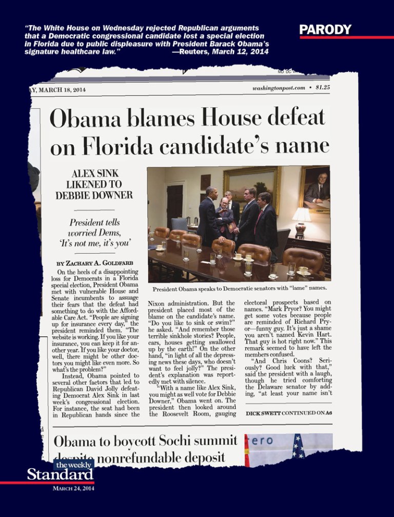 Obama Jolly Well Sinks To a New Low