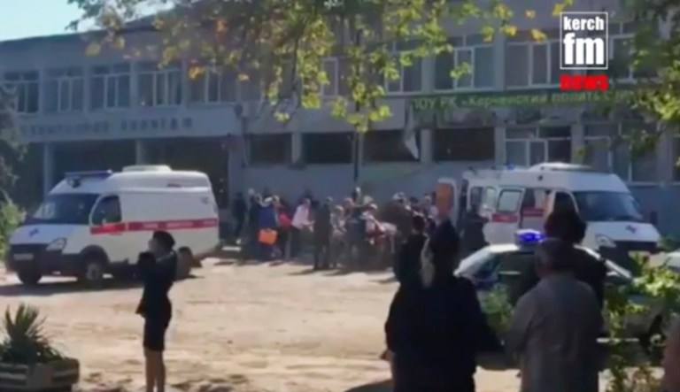 18 dead, dozens wounded in explosion at college in Crimea