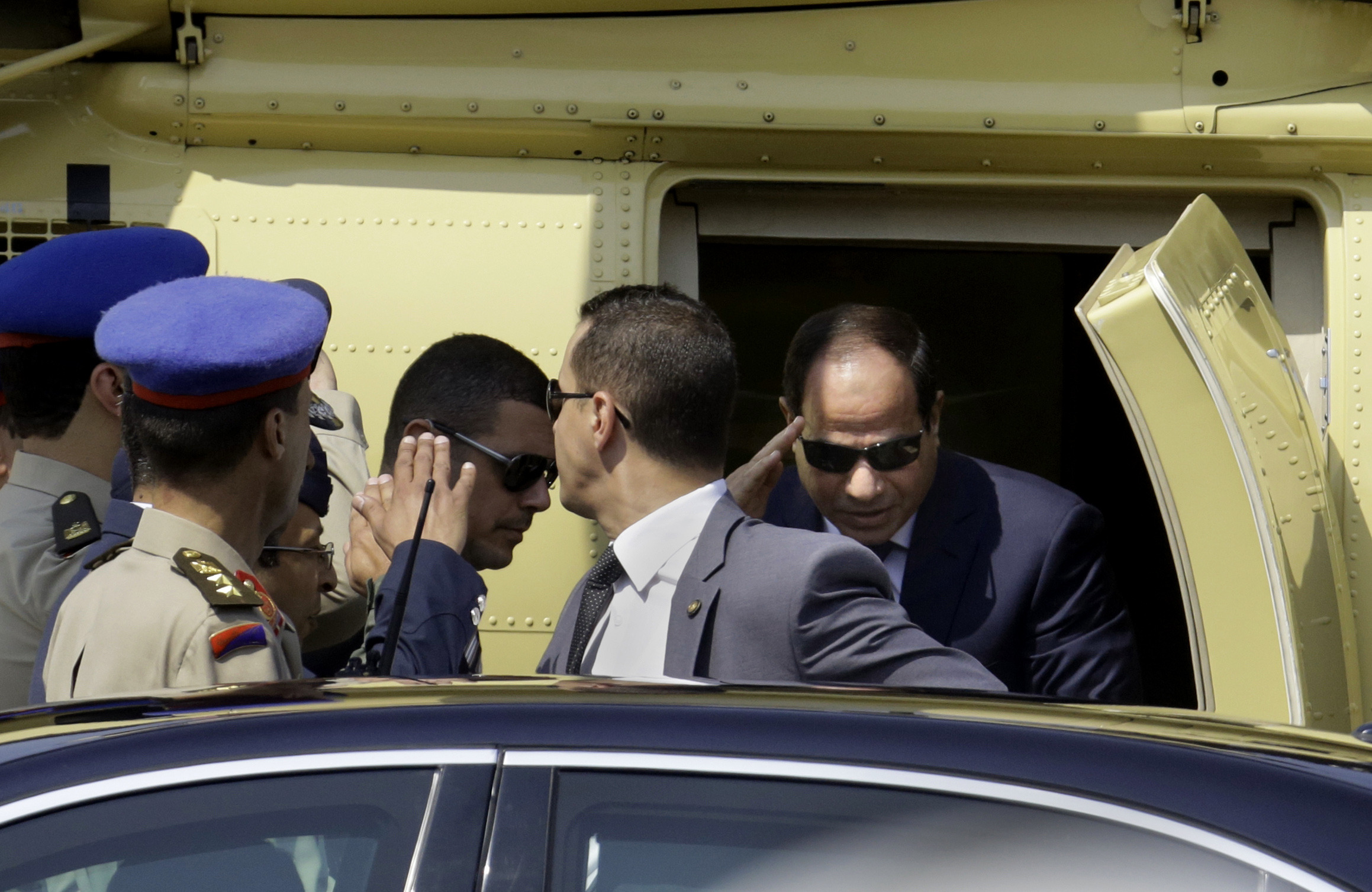 Ex-military chief sworn in as Egypt’s president