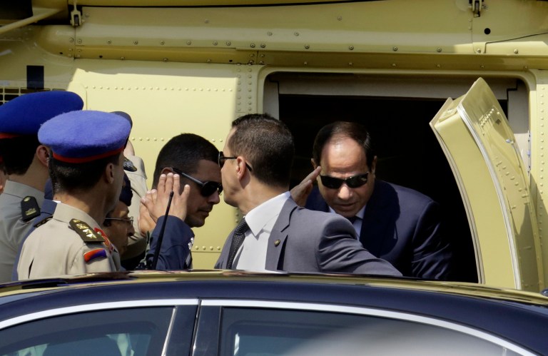 Ex-military chief sworn in as Egypt’s president