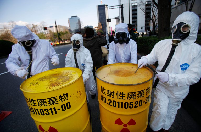 Thousands protest ahead of Fukushima anniversary