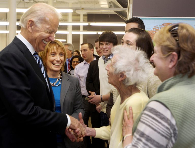 Joe Biden on whether he’ll run for president: ‘I’m here about jobs, not mine’