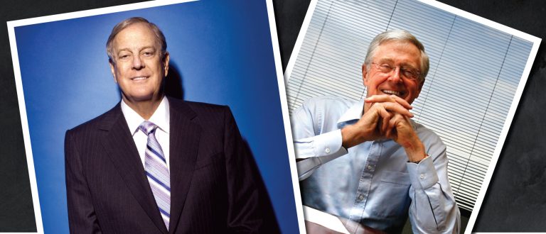 Democrats turn their fire on Koch brothers in desperate bid to save Senate