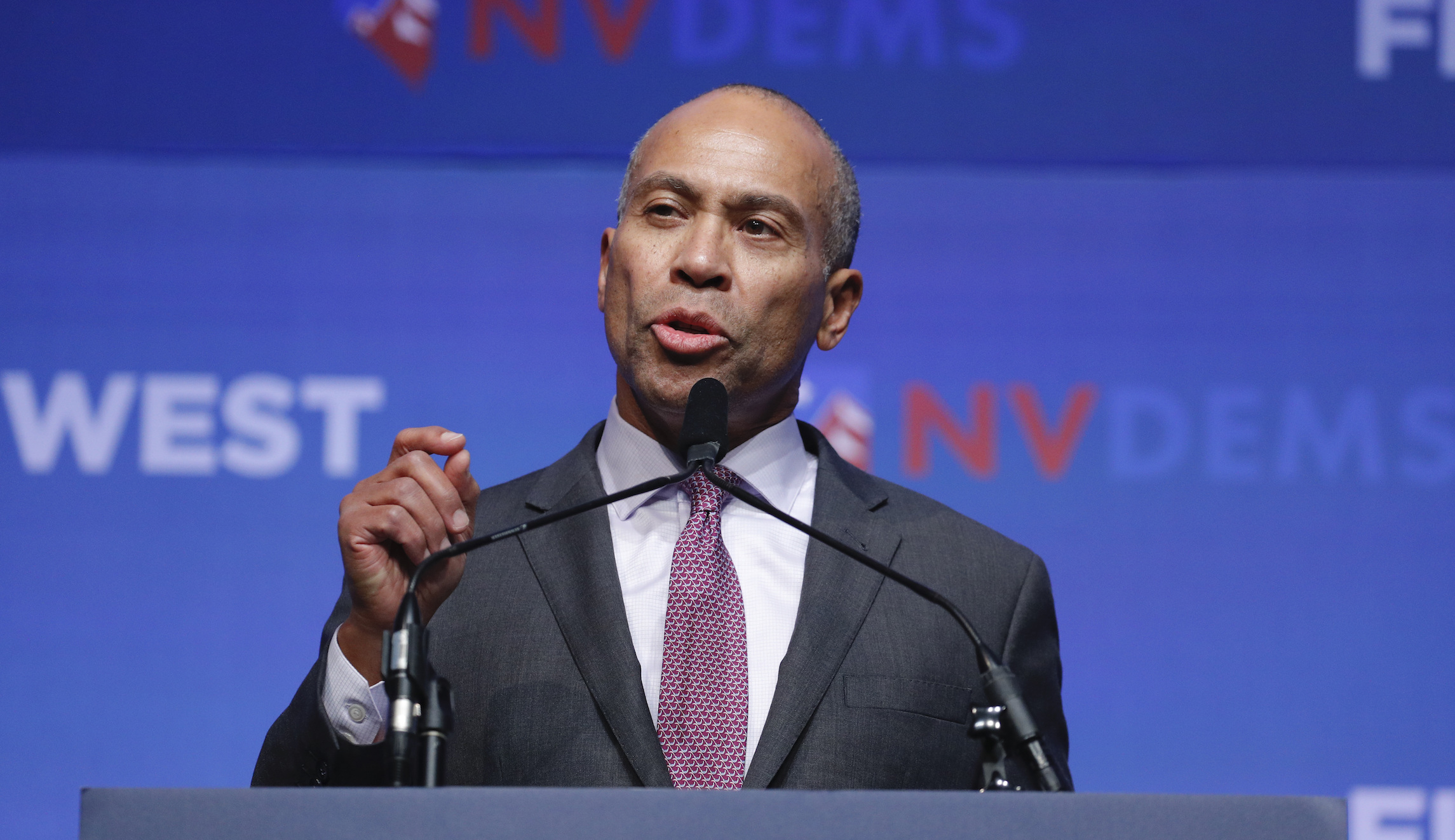 Nevada Democrats open to latecomer Deval Patrick if they hear more from him