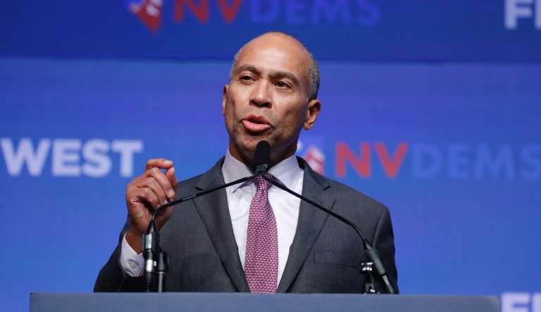 Nevada Democrats open to latecomer Deval Patrick if they hear more from him