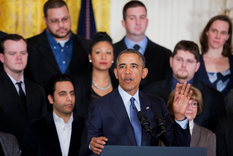 Obama touts overhaul of rules on who gets overtime