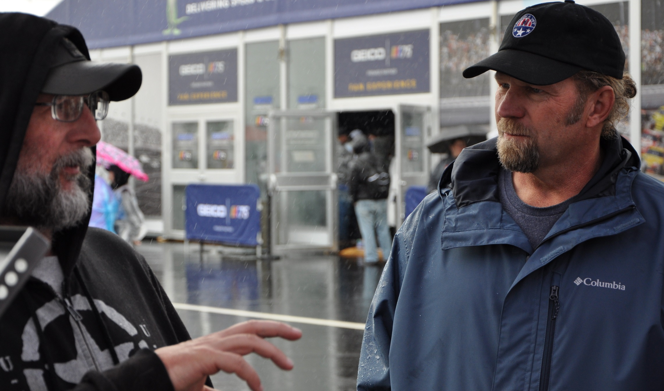 Veterans group sets up a forward operating base at NASCAR