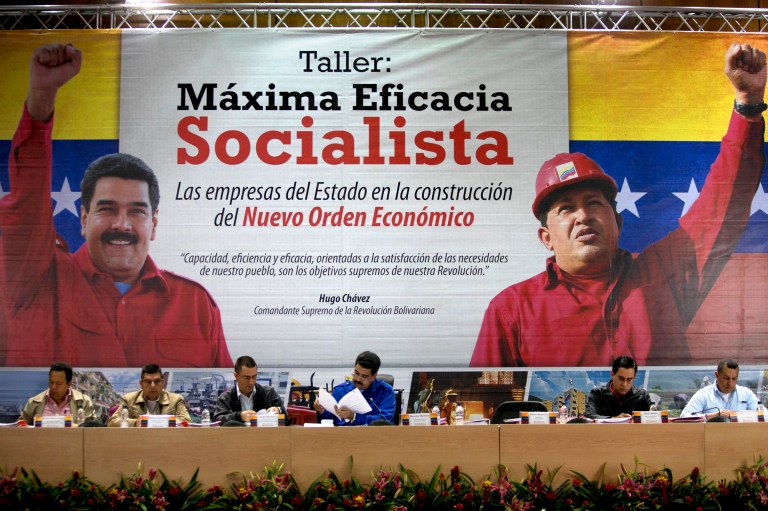 In socialist Venezuela, a threat from the left