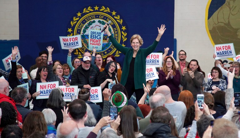'Why wouldn’t I have a woman for a running mate?': Elizabeth Warren floats all-woman ticket