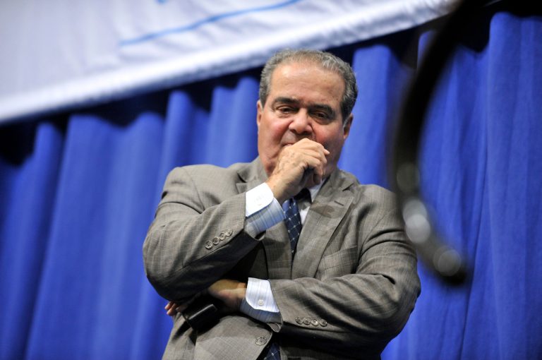 Is Antonin Scalia the Supreme Court’s swing vote in a major Big Labor case?