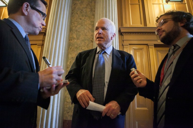 John McCain jokes about Russian sanctions: ‘I guess this means my spring break in Siberia is off’