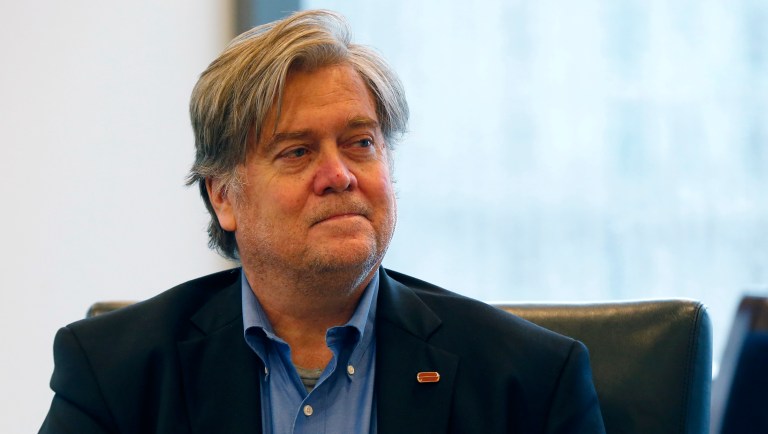 Steve Bannon learned of James Comey’s firing on TV