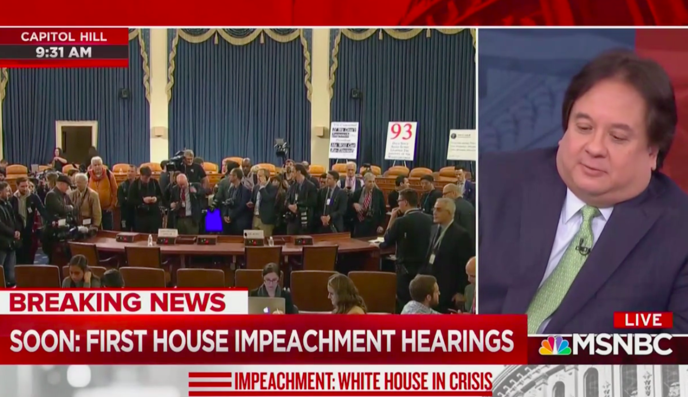 'I don’t, frankly, want to be on television': George Conway makes rare TV appearance for impeachment hearings