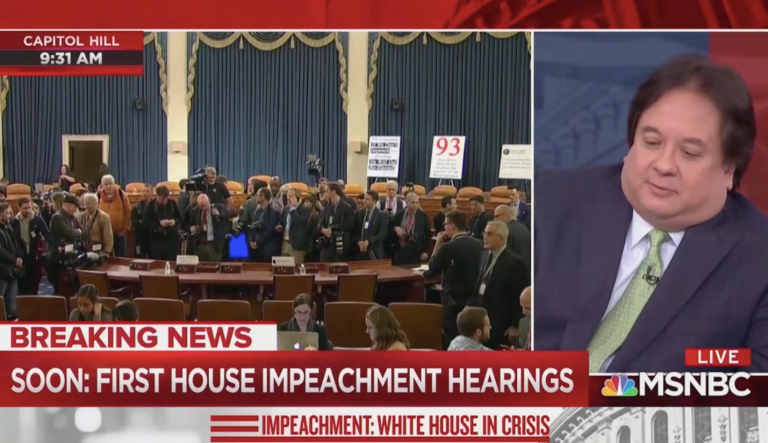 'I don’t, frankly, want to be on television': George Conway makes rare TV appearance for impeachment hearings