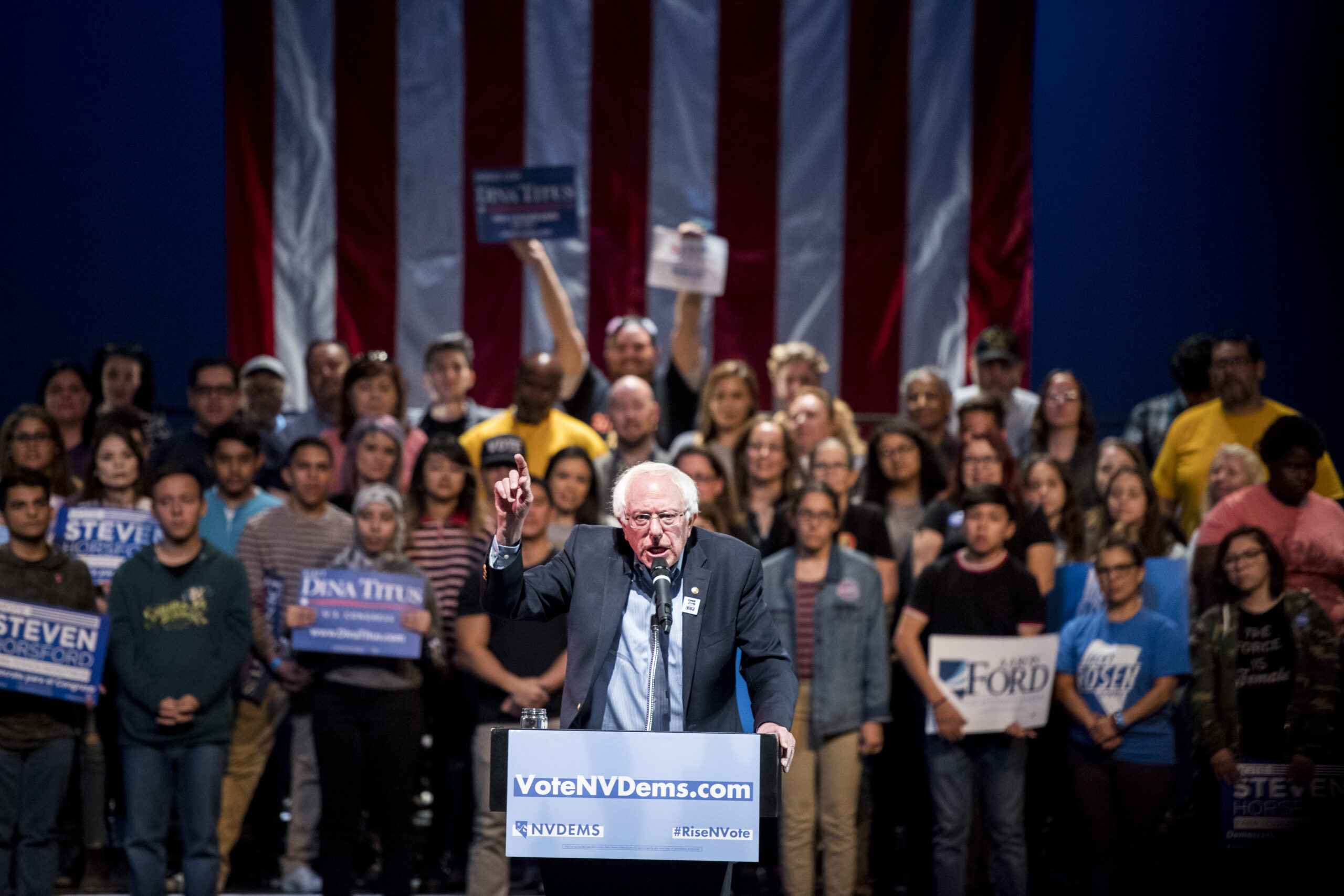Bernie Sanders Is Shrinking