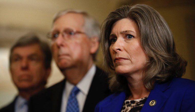 Chuck Schumer PAC accuses sexual assault survivor Joni Ernst of 'not serving the needs of domestic violence victims'