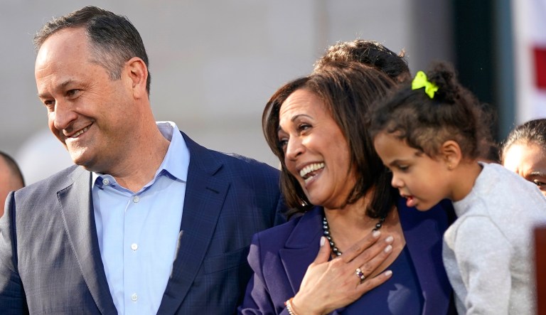 Kamala Harris on why she married a white man: 'Look, I love my husband'