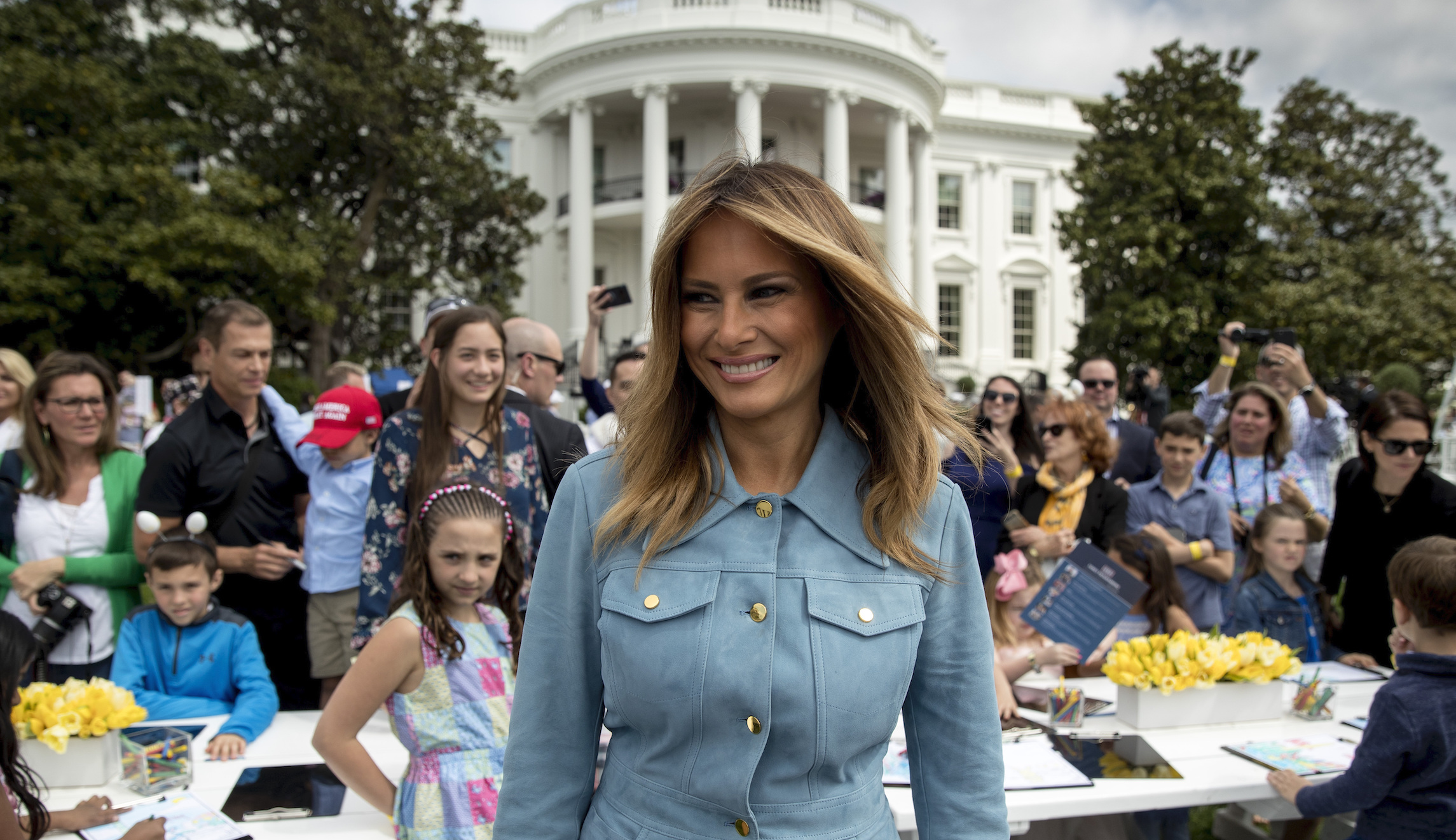 Melania Trump cancels annual Easter Egg Roll over coronavirus concerns