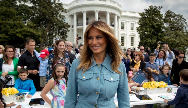 Melania Trump cancels annual Easter Egg Roll over coronavirus concerns